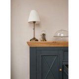 Комод Форест 4 двери 2 ящика серый 7012/бейц-масло картинка 5 Комод Форест 4 двери 2 ящика серый 7012/бейц-масло картинка 5