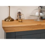 Комод Форест 4 двери 2 ящика серый 7012/бейц-масло картинка 6 Комод Форест 4 двери 2 ящика серый 7012/бейц-масло картинка 6