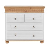 Комод Хельсинки -22 Белый воск +антик - картинка 2 Комод Хельсинки -22 Белый воск +антик - картинка 2