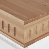 Комод Хельсинки -22 Белый воск +антик - картинка 4 Комод Хельсинки -22 Белый воск +антик - картинка 4