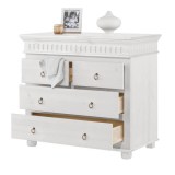 Комод Хельсинки -22 Белый воск - картинка 3 Комод Хельсинки -22 Белый воск - картинка 3