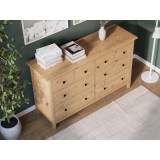 Комод Хемнэс 8 ящ оригинал Россия светло коричневый 6 Комод Хемнэс 8 ящ оригинал Россия светло коричневый 6