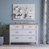 Комод Квадро-С 04 Белый лак  + антик №24 картинка 5