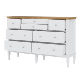 Комод Ольса-224 Белый лак + антик №24- картинка 3 Комод Ольса-224 Белый лак + антик №24- картинка 3