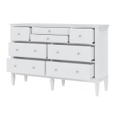 Комод Ольса-224 Белый лак - картинка 3 Комод Ольса-224 Белый лак - картинка 3