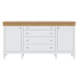 Комод Ольса 424 Белый лак + антик №24 - картинка 2 Комод Ольса 424 Белый лак + антик №24 - картинка 2