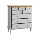 Комод Ольса-С 323 Белый лак + антик №24 картинка 4 Комод Ольса-С 323 Белый лак + антик №24 картинка 4