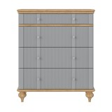 Комод Рандеву-04-838 серый №7042 + антик №24 рис.2