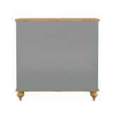 Комод Рандеву-04 МАССИВ СОСНЫ серый №7042 + антик №24 картинка 5 Комод Рандеву-04 МАССИВ СОСНЫ серый №7042 + антик №24 картинка 5