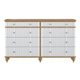 Комод Рандеву 08 (белый лак/антик-24) фото1 Комод Рандеву 08 (белый лак/антик-24) фото1