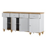 Комод Рандеву 444 (белый лак/антик-24)-2