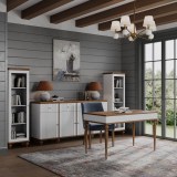 Комод Рандеву 444 (белый лак/антик-24)-9