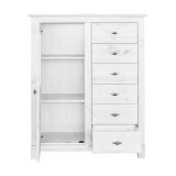 Комод Рауна-16 (белый воск) - картинка 2 Комод Рауна-16 (белый воск) - картинка 2