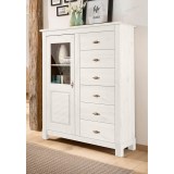 Комод Рауна-16 (белый воск) - картинка 8 Комод Рауна-16 (белый воск) - картинка 8