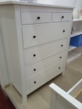 Комод с 6 ящиками КАНТРИ (ХЕМНЭС) белый - картинка 3 Комод с 6 ящиками КАНТРИ (ХЕМНЭС) белый - картинка 3