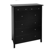 Комод с 6 ящиками КАНТРИ (ХЕМНЭС) черный  - картинка 4