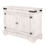 Комод Викинг 02 БЕЛЫЙ ВОСК картинка 1