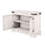 Комод Викинг 02 БЕЛЫЙ ВОСК картинка 3 Комод Викинг 02 БЕЛЫЙ ВОСК картинка 3