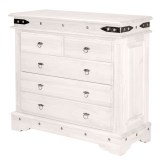 Комод Викинг 03 БЕЛЫЙ ВОСК картинка 3 Комод Викинг 03 БЕЛЫЙ ВОСК картинка 3