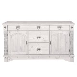 Комод Викинг GL-05/01 с ящиками БЕЛЫЙ ВОСК картинка 1