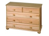 Комод их массива сосны с ящиками Вокко 