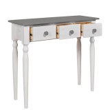 Консоль Консолеа-3 Белый воск+серый - картинка 1