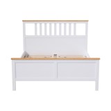 Кровать 160х200  ХЕМНЭС ориг. белый / светло коричневый 2