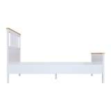 Кровать 160х200  ХЕМНЭС ориг. белый / светло коричневый 3