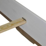 Кровать 160х200  Пенни белый воск/антик 24 картинка 10