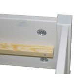 Кровать 160х200  Пенни белый воск/антик 24 картинка 11