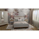 Кровать 160х200  Пенни белый воск/антик 24 картинка 12