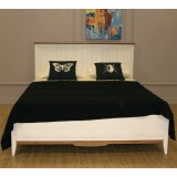 Кровать 160х200  Пенни белый воск/антик 24 картинка 1