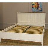 Кровать 160х200  Пенни белый воск/антик 24 картинка 5