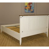 Кровать 160х200  Пенни белый воск/антик 24 картинка 7