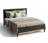 Кровать 160х200  Пенни блэк/антик 24 картинка 1