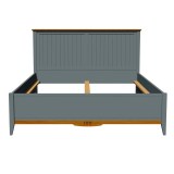 Кровать 160х200 Пенни серый 7046/антик 24 картинка 3 Кровать 160х200 Пенни серый 7046/антик 24 картинка 3