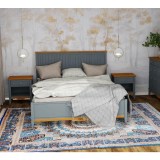 Кровать 160х200 Пенни серый 7046/антик 24 картинка 6 Кровать 160х200 Пенни серый 7046/антик 24 картинка 6