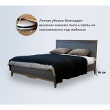 Кровать 160х200 Пенни серый 7046/антик 24 картинка 8 Кровать 160х200 Пенни серый 7046/антик 24 картинка 8