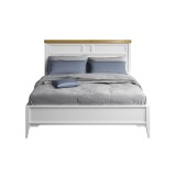 Кровать Бон Вояж 180*200 Белый лак / Антик №24 картинка 3 Кровать Бон Вояж 180*200 Белый лак / Антик №24 картинка 3