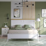 Кровать Бон Вояж 160*200 Белый лак / Антик №24 картинка 7 Кровать Бон Вояж 160*200 Белый лак / Антик №24 картинка 7