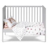 Кровать детская КОЧ 60х120 светло-серый картинка 2 Кровать детская КОЧ 60х120 светло-серый картинка 2