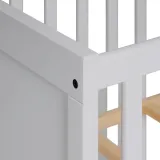 Кровать детская КОЧ 60х120 светло-серый картинка 6 Кровать детская КОЧ 60х120 светло-серый картинка 6