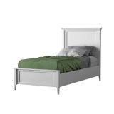 Кровать Квадро-С 90 Белый лак картинка 3 Кровать Квадро-С 90 Белый лак картинка 3