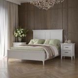 Кровать Квадро-С Белый лак картинка 6 Кровать Квадро-С Белый лак картинка 6