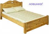 Кровать LCOEUR 90*200  PB  с низким изножьем массив сосны