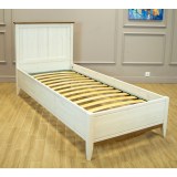 Кровать односпальная Пенни белый воск / антик 24 картинка 5