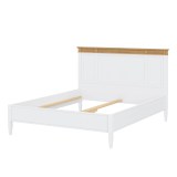 Кровать Ольса-160 Белый лак + антик №24 - картинка 6 Кровать Ольса-160 Белый лак + антик №24 - картинка 6