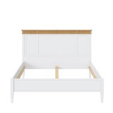 Кровать Ольса-180 Белый лак + антик №24 - картинка 5 Кровать Ольса-180 Белый лак + антик №24 - картинка 5