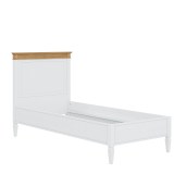 Кровать Ольса-90 Белый лак + антик №24- картинка 4 Кровать Ольса-90 Белый лак + антик №24- картинка 4