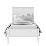 Кровать Ольса-90 Белый лак - картинка 2 Кровать Ольса-90 Белый лак - картинка 2